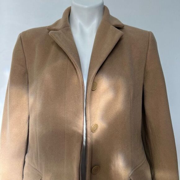 Of Benetton Italy vintage Wool long peacoat - Picture 11 of 15